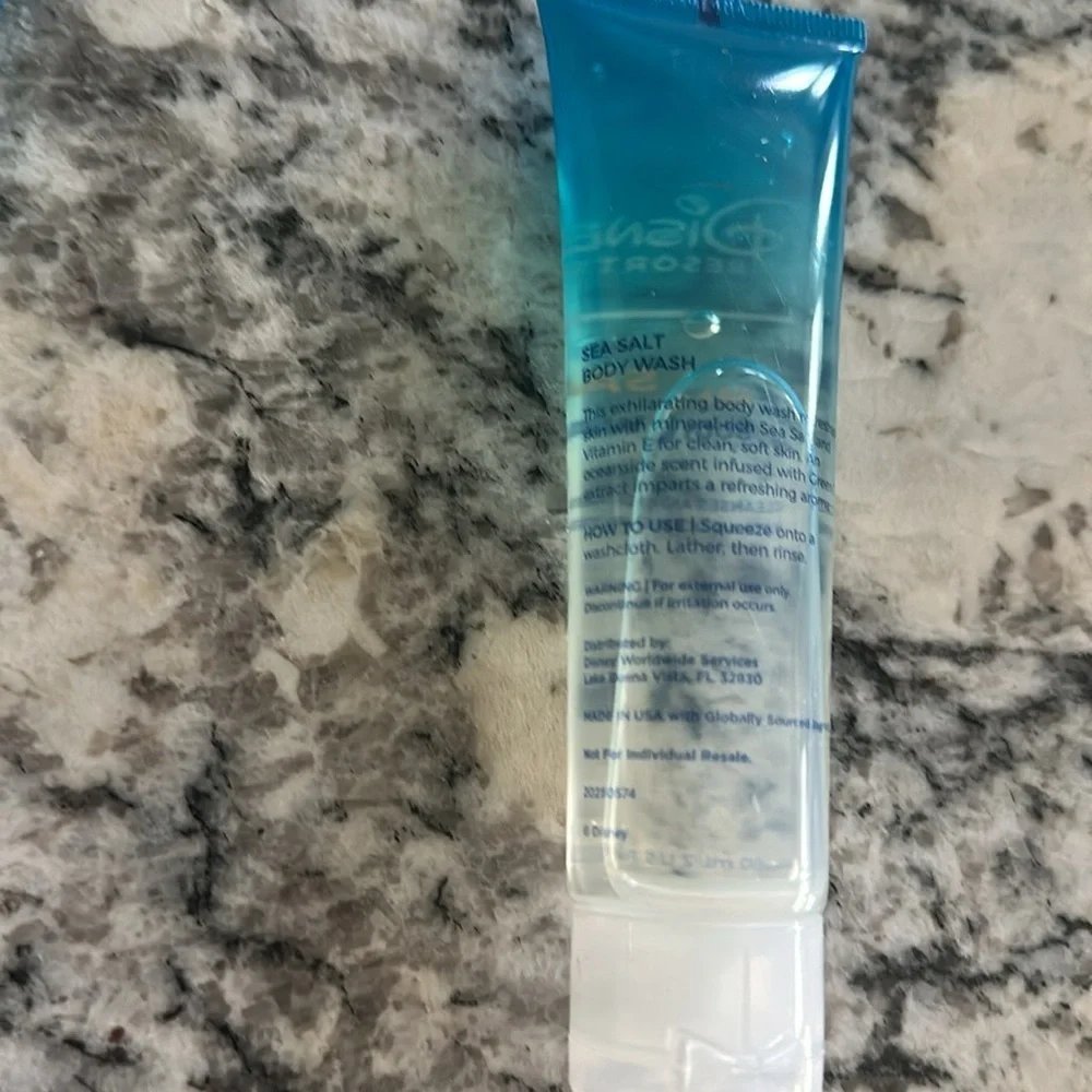 Disney Resorts 3 Sea Salt Body Wash NEW